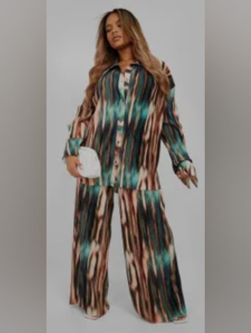 Boohoo Plus Size Wide Leg Pants